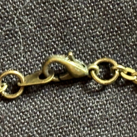 Antique Gold Acorn Necklace- Handcrafted NWT - Picture 4 of 5